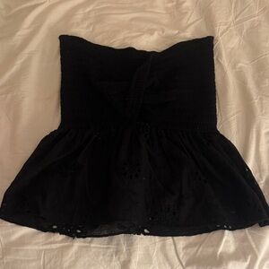 BRAND NEW Black Knot Strapless Top
